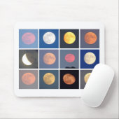 Mond-Mausepad Mousepad (Mit Mouse)