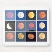 Mond-Mausepad Mousepad (Vorne)