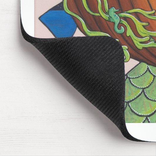 Mond-Meerjungfrau Mousepad (Ecke)