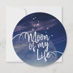 Mond meiner Lebenskarten Save The Date