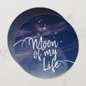 Mond meiner Lebenskarten Save The Date (Vorne/Hinten)