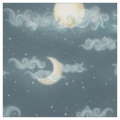 Mond (mittlere Größe) Stoff (Muster)