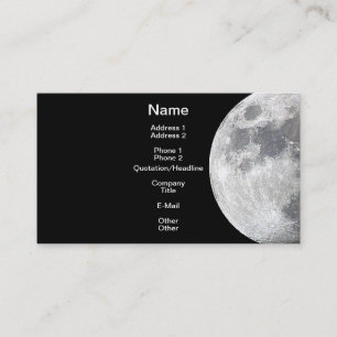 MOND Mondthema Visitenkarte