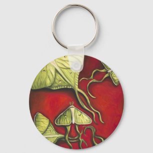 Mond-Motten Schlüsselanhänger