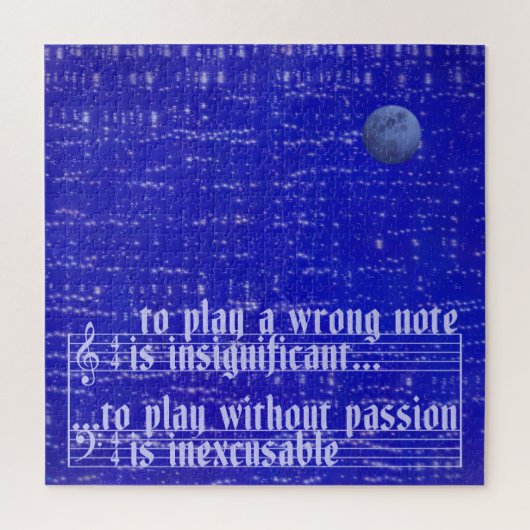 Mond-Musik-Puzzle Puzzle (Vertikal)