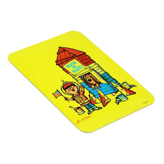 Mond oder Bust! Magnet (Rechte Seite)