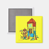 Mond oder Bust! Magnet (Vorderseite/Rückseite)