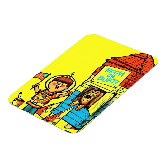 Mond oder Bust! Magnet (Linke Seite)