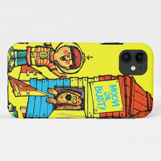 Mond oder Fehlschlag! Case-Mate iPhone Hülle (Rückseite (Horizontal))