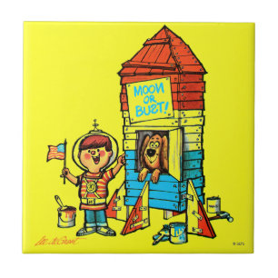 Mond oder Fehlschlag! Fliese