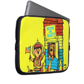 Mond oder Fehlschlag! Laptopschutzhülle (Vorne Rechts)