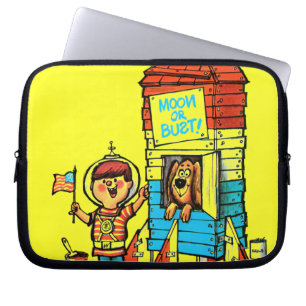 Mond oder Fehlschlag! Laptopschutzhülle