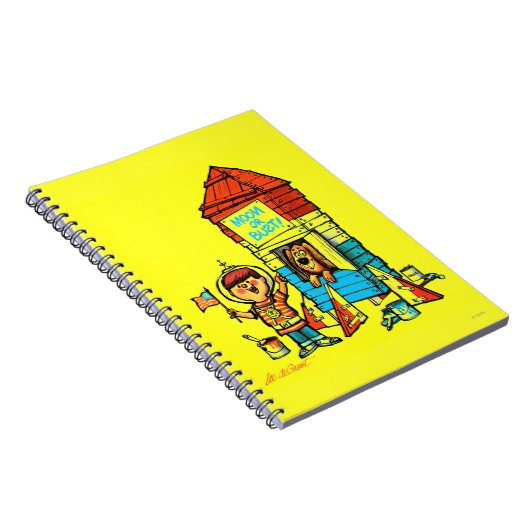 Mond oder Fehlschlag! Notizblock (Rechte Seite)