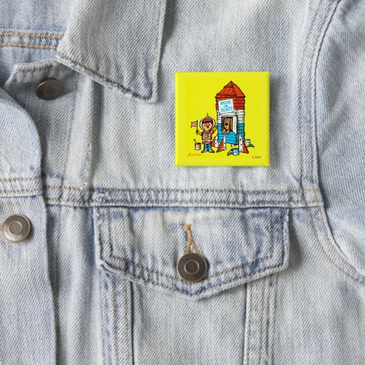 Mond oder nichts! button (Beispiel)