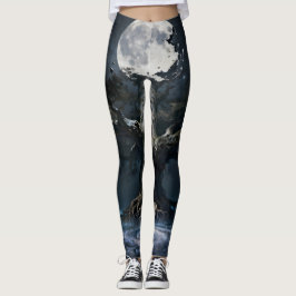 Mond-Odyssee: Abenteuer unter dem Mond Leggings