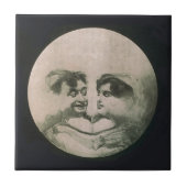 Mond-optische Täuschung Fliese (Vorderseite)