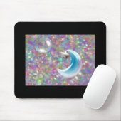 Mond-Pastelle mousepad (Mit Mouse)