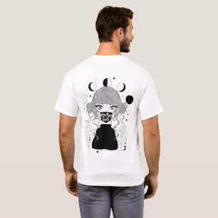 MOND-PHASEN-GRUPPE Licht T-Shirt