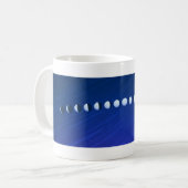 Mond-Phasen Kaffeetasse (Vorderseite Links)