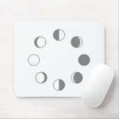 MOND-PHASEN MOUSEPAD (Mit Mouse)