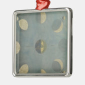 Mond-Phasen Ornament Aus Metall (Links)