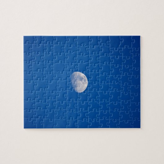 MOND-PHASEN-TAGESzeit-HIMMEL Puzzle (Horizontal)