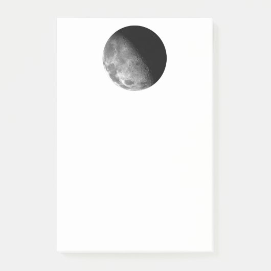 Mond Post-it Klebezettel (Vorderseite)