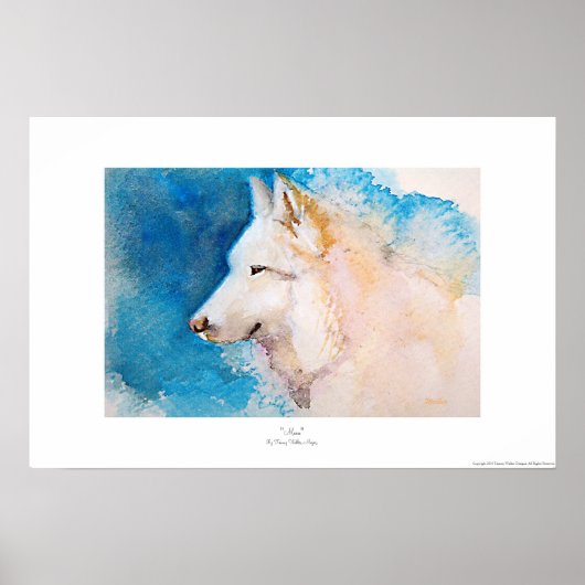 "Mond" Poster (Vorne)