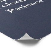 Mond-Poster in Herzform Poster (Ecke)