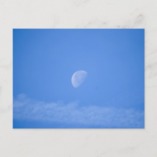Mond Postkarte (Vorderseite)