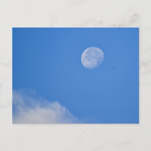 Mond Postkarte (Vorderseite)