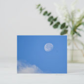 Mond Postkarte (Stehend Vorderseite)