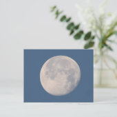 Mond postkarte (Stehend Vorderseite)