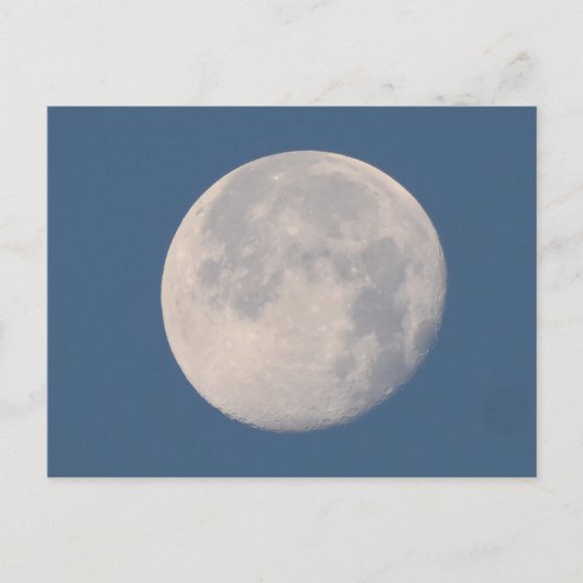Mond postkarte (Vorderseite)