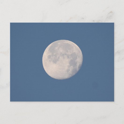 Mond postkarte (Vorderseite)