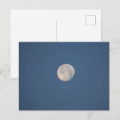 Mond Postkarte (Vorne/Hinten)
