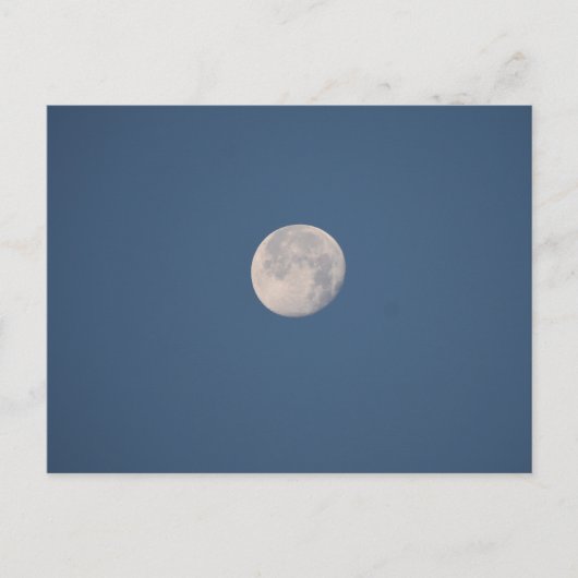 Mond Postkarte (Vorderseite)