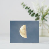 Mond postkarte (Stehend Vorderseite)