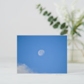 Mond postkarte (Stehend Vorderseite)