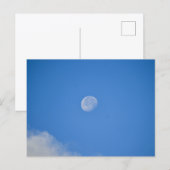 Mond postkarte (Vorne/Hinten)
