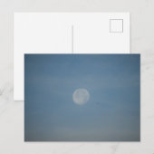 Mond postkarte (Vorne/Hinten)