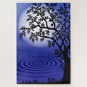 Mond-Puzzelsee-Baum Puzzle