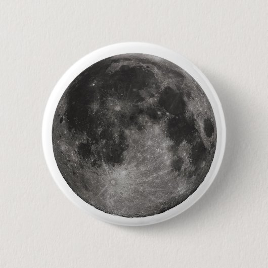 Mond-Raum-Büro-Party-Duschen-FriedensLiebe-Kunst Button (Vorderseite)
