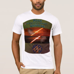 Mond reist in eine andere Universität T-Shirt