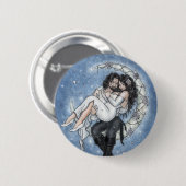 Mond-Reiter-Knopf Button (Vorne & Hinten)
