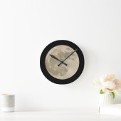 MOND  RUNDE WANDUHR (Zuhause)