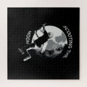 Mond schießen - Scooter stürzen Puzzle (Horizontal)