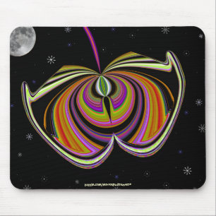 Mond-Schiff Mousepad
