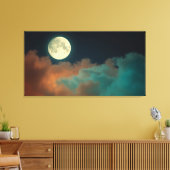 Mond Serenity Leinwanddruck (Insitu (Wohnzimmer))