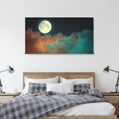 Mond Serenity Leinwanddruck (Insitu (Schlafzimmer))